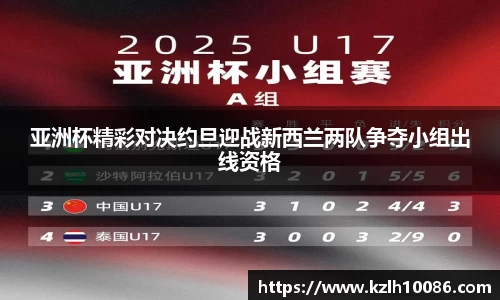 亚洲杯精彩对决约旦迎战新西兰两队争夺小组出线资格